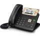 Yealink SIP-T23G IP Phone - Wall Mountable - Black - 3 x Total Line - VoIP - Caller ID - Speakerphone - 2 x Network (RJ-45) - PoE Ports - SIP, RTCP XR, LDAP, STUN, DHCP, SNTP, SRTP, TLS Protocol(s) SIP-T23G