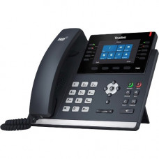 Yealink T46S-SFB IP Phone - Corded - Bluetooth - Wall Mountable - VoIP - Caller ID - Speakerphone - 2 x Network (RJ-45) - USB - PoE Ports - Color - SIP, SIP v2, IPv4, IPv6, DHCP, SNTP, UDP, TCP, SRTP, TLS Protocol(s) SIP-T46S-SFB