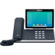 Yealink SIP-T57W IP Phone - Corded - Corded/Cordless - Wi-Fi, Bluetooth - Wall Mountable, Desktop - Classic Gray - VoIP - IEEE 802.11a/b/g/n/ac - Caller ID - Speakerphone - 2 x Network (RJ-45) - USB - PoE Ports - Color - SIP, SIP v2, RTCP XR, RTCP XR, LDA
