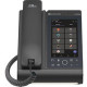 AudioCodes C470HD IP Phone - Corded - Corded/Cordless - Bluetooth, Wi-Fi - Desktop - Black - VoIP - IEEE 802.11b/g/n - 2 x Network (RJ-45) - PoE Ports TEAMS-C470HDPS-DBW