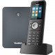 Yealink W79P IP Phone - Cordless - Corded - DECT - Wall Mountable, Desktop - Black, Classic Gray - VoIP - 1 x Network (RJ-45) W79P