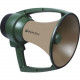 AmpliVox WP609R - ProMarine Waterproof Megaphone - 22 W Amplifier - Battery Rechargeable - 8 Hour - Olive, Tan WP609R
