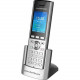 Grandstream IP Phone - Cordless - Wi-Fi, Bluetooth - 2 x Total Line - VoIP - IEEE 802.11a/b/g/n WP820