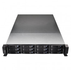 ASRock Rack 2U12L6SC-2TS6 Dual LGA2011/ Intel C602/ DDR3/ V&2GbE 2U Rackmount Server Barebone System