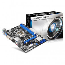 ASRock H61M-DGS R2.0 LGA1155/ Intel H61/ DDR3/ A&GbE/ MicroATX Motherboard