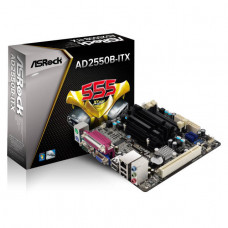 ASRock AD2550B-ITX Intel Atom D2550/ Intel NM10/ DDR3/ A&V&L/ Mini-ITX Motherboard