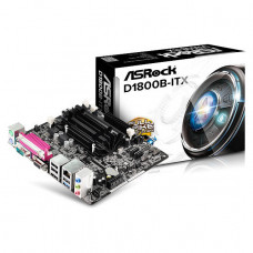 ASRock D1800B-ITX Intel J1800 2.41GHz/ DDR3/ USB3.0/ A&V&GbE/ Mini-ITX Motherboard & CPU Combo