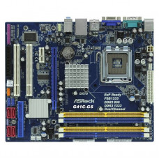 ASRock G41C-GS LGA775/ Intel G41/ DDR3&DDR2/ A&V&GbE/ MicroATX Motherboard