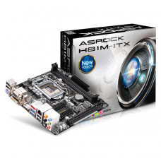 ASRock H81M-ITX LGA1150/ Intel H81/ DDR3/ SATA3&USB3.0/ A&GbE/ Mini-ITX Motherboard