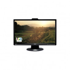 Asus VK248H-CSM 24 inch WideScreen 2ms 50000000:1 VGA/DVI/HDMI LCD Monitor, w/ Speakers & Webcam (Black)