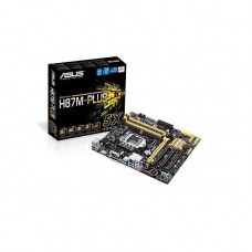 Asus H87M-PLUS/CSM LGA1150/ Intel H87/ DDR3/ Quad CrossFireX/ SATA3&USB3.0/ A&GbE/ MicroATX Motherboard 