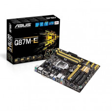 Asus Q87M-E/CSM LGA1150/ Intel Q87/ DDR3/ Quad CrossFireX/ SATA3&USB3.0/ A&GbE/ MicroATX Motherboard 