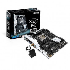 Asus X99-PRO LGA2011-v3/ Intel X99/ DDR4/ Quad CrossFireX & Quad SLI/ SATA3&USB3.0/ M.2&SATA Express/ WiFi/ A&GbE/ ATX Motherboard