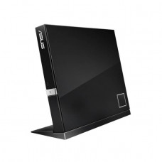 Asus SBW-06D2X-U 6X USB Blu-ray Slim External Writer (Black), Retail