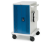 Bretford Manufacturing CORE36MS-RN 36UNIT CART RAVEN FIN FRONT/REAR LOCKING DOORS TIMER - TAA Compliance CORE36MS-RN