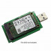 ChenYang Conveter Adapter Card Mini PCI-E mSATA to USB 3.0 External SSD LYSB00SR1YRA8