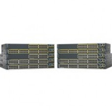 Cisco Catalyst Stackable Ethernet Switch 24 Ports Manageable 4 x Expansion Slots 10/100/1000Base-T 24 4 x Network Expansion Slot Twisted Pair Optical Fiber Gigabit Ethernet 4 x SFP Slots Power Supply WS-C2960S-24PS-L