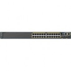Cisco Catalyst Ethernet Switch - 24 Ports - Manageable - 2 x Expansion Slots - 10/100/1000Base-T - 24, 2 x Network, Expansion Slot - Optical Fiber, Twisted Pair - Gigabit Ethernet - 2 x SFP Slots - 2 Layer Supported - Power Supply - Redundant Power Supply