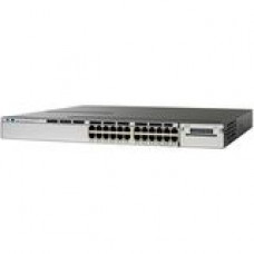 Cisco Catalyst Stackable Ethernet Switch - 24 Port - 1 Slot - 24 x 10/100/1000Base-T - Yes - 1 x Network Module Slot WS-C3750X-24P-S