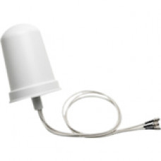 Cisco Aironet Dual-Band MIMO Wall-Mounted Omnidirectional Antenna - 4 dBi - Wireless Data NetworkWall Mount - Omni-directional AIR-ANT2544V4M-R