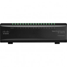 Cisco Small Business 100 Series SF100D-16-NA 16-Port Unmanaged 10/100Mbps Desktop Switch