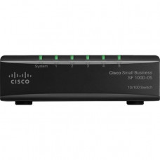 Cisco Small Business 100 Series SF100D-05-NA 5-Port Unmanaged 10/100Mbps Desktop Switch