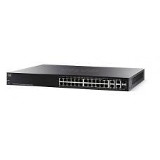 Cisco SMB 24 port 10 100 PoE+ Managed Switch Gig SF300-24PP-K9