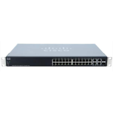 Cisco Network SMB WS 28-port Gigabit PoE+ Managed Switch SG300-28PP-K9-EU-WS