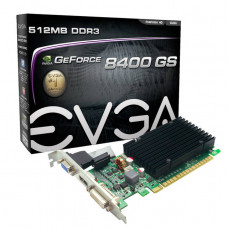 EVGA NVidia GeForce 8400 GS 512MB GDDR3 VGA/DVI/HDMI Low Profile PCI-Express Video Card