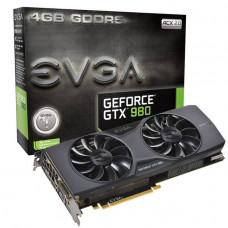 EVGA NVIDIA GeForce GTX 980 4GB GDDR5 DVI/HDMI/3DisplayPorts PCI-Express Video Card w/ ACX 2.0 Cooler