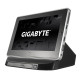 Gigabyte S10M-CF3 10.1 inch Touchscreen Intel Bay Trail-M Celeron N2807 1.58GHz/ 4GB DDR3L/ 64GB SSD/ USB3.0/ Windows 7 Professional & Windows 8.1 Pro Tablet w/ Magnetically Attached Keyboard Kit