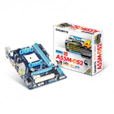 GIGABYTE GA-A55M-DS2 Socket FM1/ AMD A55/ DDR3/ A&GbE/ MATX Motherboard