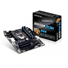 GIGABYTE GA-B85M-D3H LGA1150/ Intel B85/ DDR3/ CrossFireX/ SATA3&USB3.0/ A&GbE/ MicroATX Motherboard