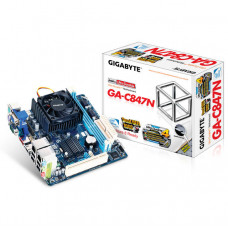 GIGABYTE GA-C847N Intel Celeron 847/ Intel NM70/ DDR3/ SATA3/ A&V&GbE/ Mini-ITX Motherboard & CPU Combo