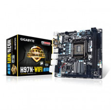 GIGABYTE GA-H97N LGA1150/ Intel H97/ DDR3/ SATA3&USB3.0/ WiFi/ A&2GbE/ Mini-ITX Motherboard