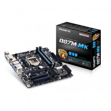 GIGABYTE GA-Q87M-MK LGA1150/ Intel Q87/ DDR3/ SATA3&USB3.0/ A&2GbE/ MicroATX Motherboard