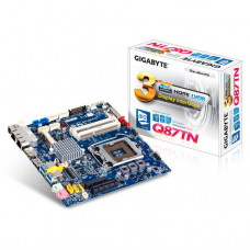 GIGABYTE GA-Q87TN LGA1150/ Intel Q87/ DDR3/ SATA3&USB3.0/ A&2GbE/ Mini-ITX Motherboard