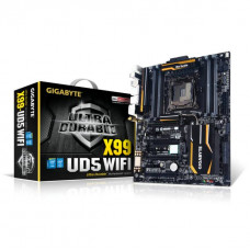 GIGABYTE GA-X99-UD5 WIFI LGA2011-v3/ Intel X99/ DDR4/ 4-Way CrossFireX & SLI/ SATA3&USB3.0/ M.2&SATA Express/ WiFi/ A&2GbE/ EATX Motherboard