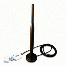 HiRO 802.11n Wireless USB Network Adapter w/ High-Gain OMNI Direction 5dBi External Antenna