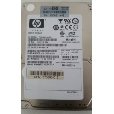 HP Hard Drive 300GB 10K SAS DP 2.5" w/Caddy 375863-015