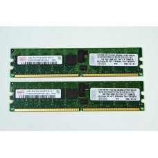 IBM Memory Ram 2GB kit 2x 1GB RDIMMs PC23200 CL3 ECC DDR2 SDRAM RDIMM 73P2866