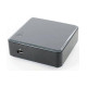 Intel NUC Kit DCCP847DYE Intel Celeron 847 1.1GHz/ Intel QS77/ DDR3/ A&V&GbE/ PC Barebone System (Grey) 