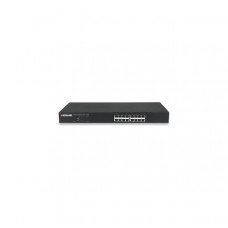 Intellinet 560849 16-Port Fast Ethernet PoE+ Switch