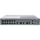 Juniper EX2200-C Layer 3 Switch - 12 Ports - Manageable - 2 x Expansion Slots - 10/100/1000Base-T, 10/100Base-TX - Uplink Port - 12, 2, 2 x Network, Uplink, Expansion Slot - Gigabit Ethernet, Fast Ethernet - Shared SFP Slot - 2 x SFP Slots - 3 Layer Suppo