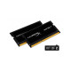 Kingston HyperX Impact HX318LS10IBK2/16 DDR3L-1866 SODIMM 16GB(2x 8GB)/1Gx64 CL10 Notebook Memory Kit