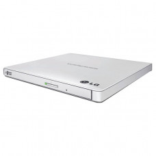 LG Electronics GP65NW60 8X USB 2.0 Ultra Slim Portable DVDÂ±RW External Drive w/ M-DISC, Retail (White)