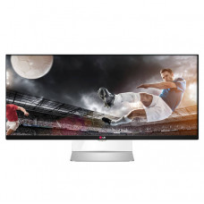 LG Electronics 34UM94-P 34 inch Widescreen 5,000,000:1 5ms HDMI/DisplayPort/USB LED LCD Monitor, w/ Speakers (Black w/ Hairline Finish Base)