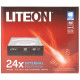 Lite-On IHAS324-17 24X SATA Internal DVD+/-RW, Retail (Black)