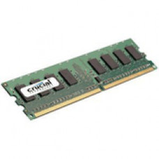 Micron 512MB DDR2 SDRAM Memory Module - 512MB - 400MHz DDR2-400/PC2-3200 - ECC - DDR2 SDRAM MT9HTF6472Y-40EB