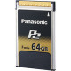 Panasonic 64 GB P2 Card - 1 Card AJ-P2E064FG
